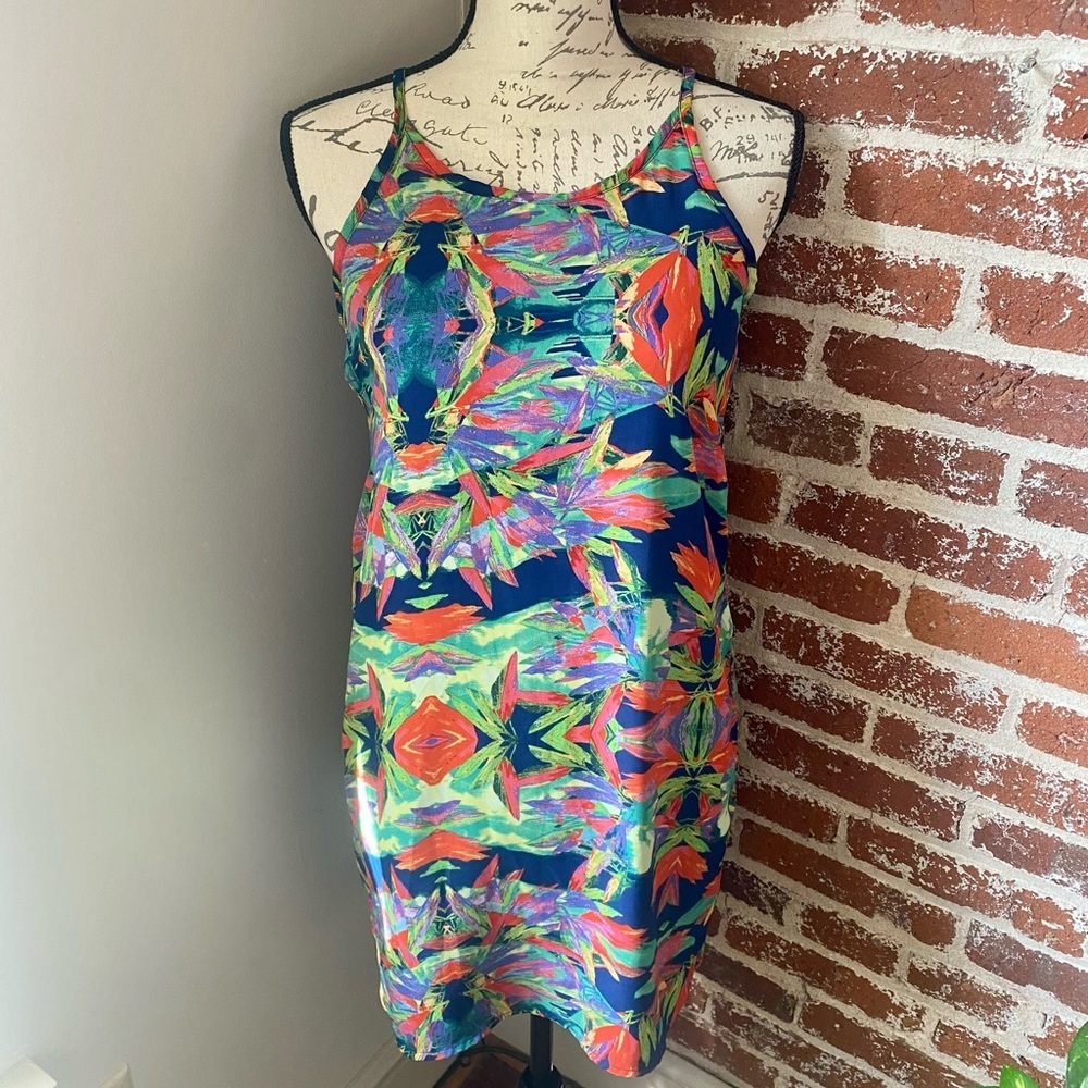 Cotton On Navy Floral Summer Dress - Picture 4 of 7